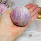 Large Kunzite Sphere on Stand 398g