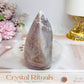 Chevron Amethyst Freeform 10cm 239g