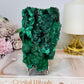 Natural Malachite Freeform 514g On Stand