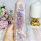 Large Pink Amethyst Druzy Tower 17.5cm 753g