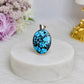 Sterling Silver 925 Navajo Turquoise Pendant