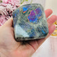 Chunky Labradorite Freeform with Colourful Flash 328grams
