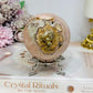 Large Pink Amethyst Druzy Sphere on Stand 406g