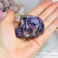 Dream | Chevron Amethyst Skull 6cm