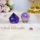 Perfect For Your Desk ~ Small Amethyst Cupcake Point & Sphere