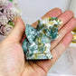Moss Agate Mythical Creature 6.5cm
