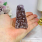Amethyst Base Cut Cluster 6cm