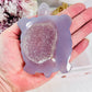 Absolutely Gorgeous Druzy Agate Turtle Carving 10.5cm