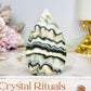 Orange Calcite Flame 8cm