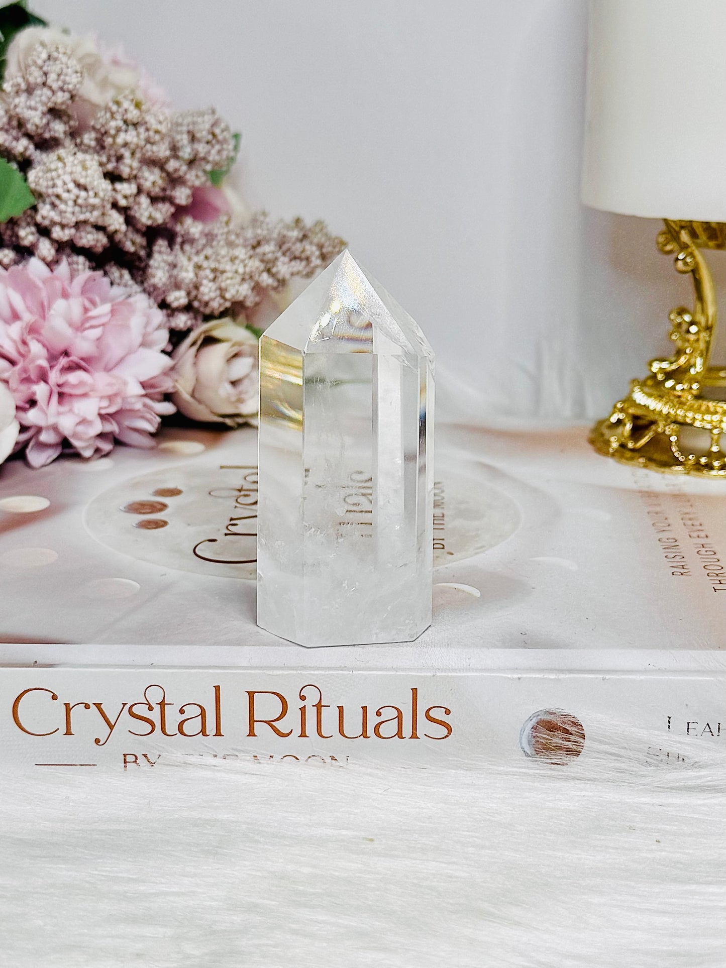 Clear Quartz Tower 7cm