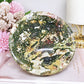 Large Orbicular Ocean Jasper Druzy Crystal Bowl 1.18KG 16cm