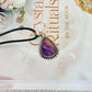 Stunning Ametrine Necklace with Large Silver Pendant In Gift Bag