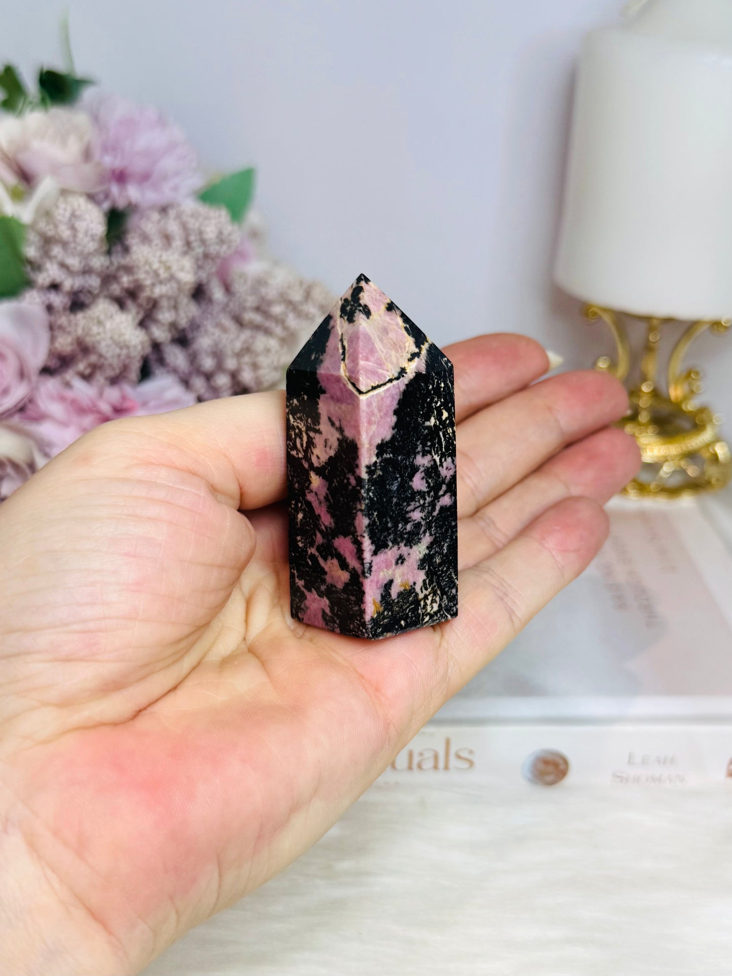 Rhodonite Tower 6cm