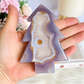 Sugar Druzy Agate Christmas Tree 11.5cm
