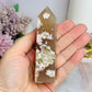 Flower Agate Tower 11cm