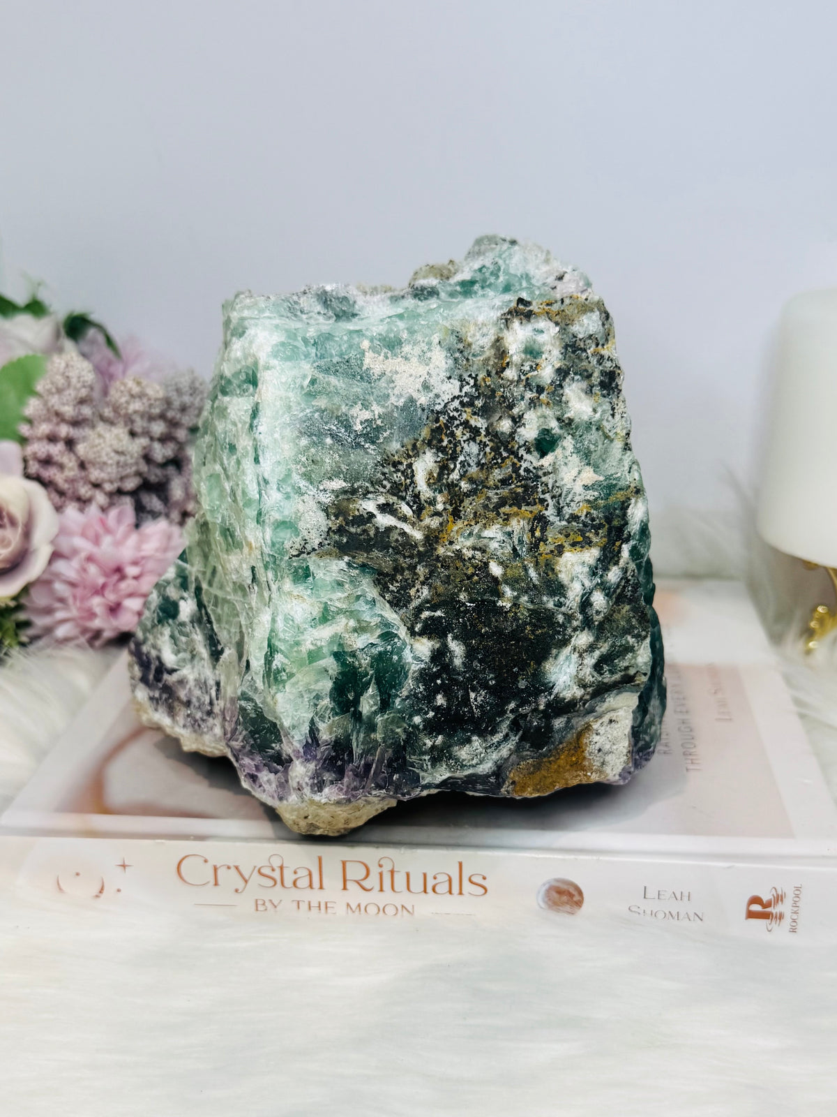 Huge Natural Fluorite Freeform 2.8KG
