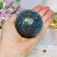 Ruby in Kyanite (UV Reactive) Sphere on Timber Stand 447g