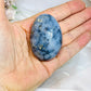 Blue Owyhee Opal Palm Stone (stand is display only)