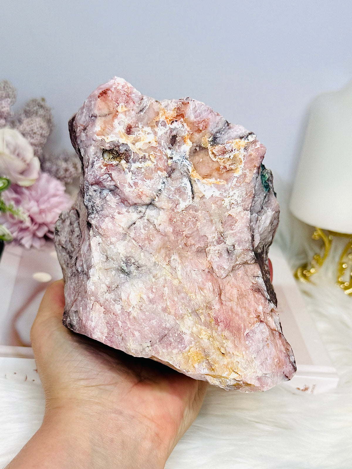Huge Natural Petalite Specimen 1.2KG