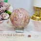 Rare Phosphosiderite Large Sphere On Stand 355g