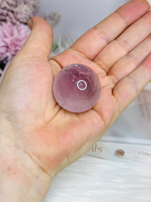 Amethyst Sphere on Stand 65g