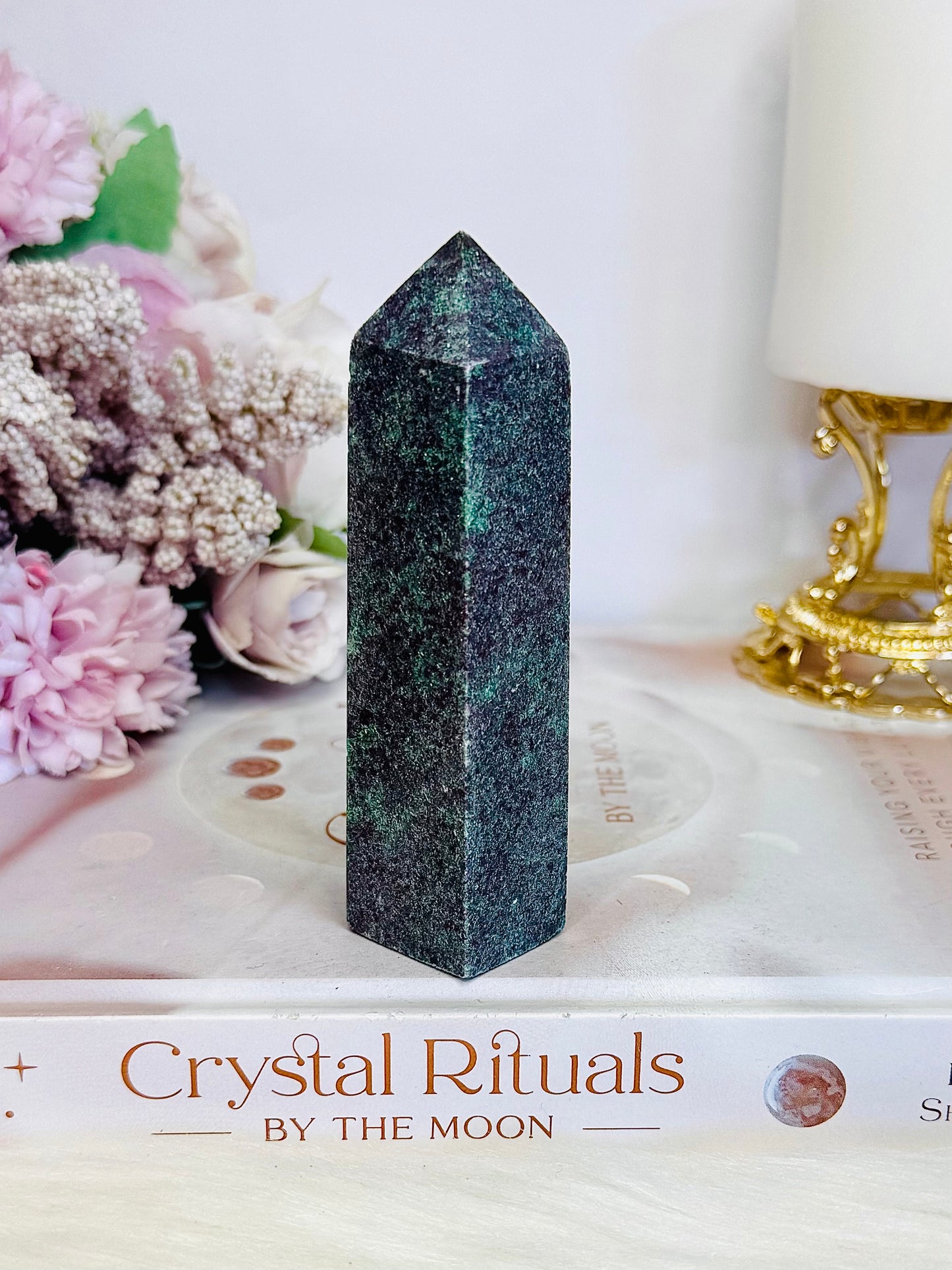 Ruby in Zoisite Tower 10cm