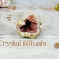 Pink Amethyst Druzy Geode 49g
