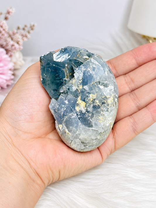 Blue Celestite Freeform 309g