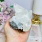 Large Clear Quartz Specimen with Pyrite 424g
