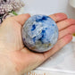 Blue Afghanite Sphere on Stand 277g