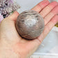 High Grade Moonstone X Sunstone Sphere On Stand 253g