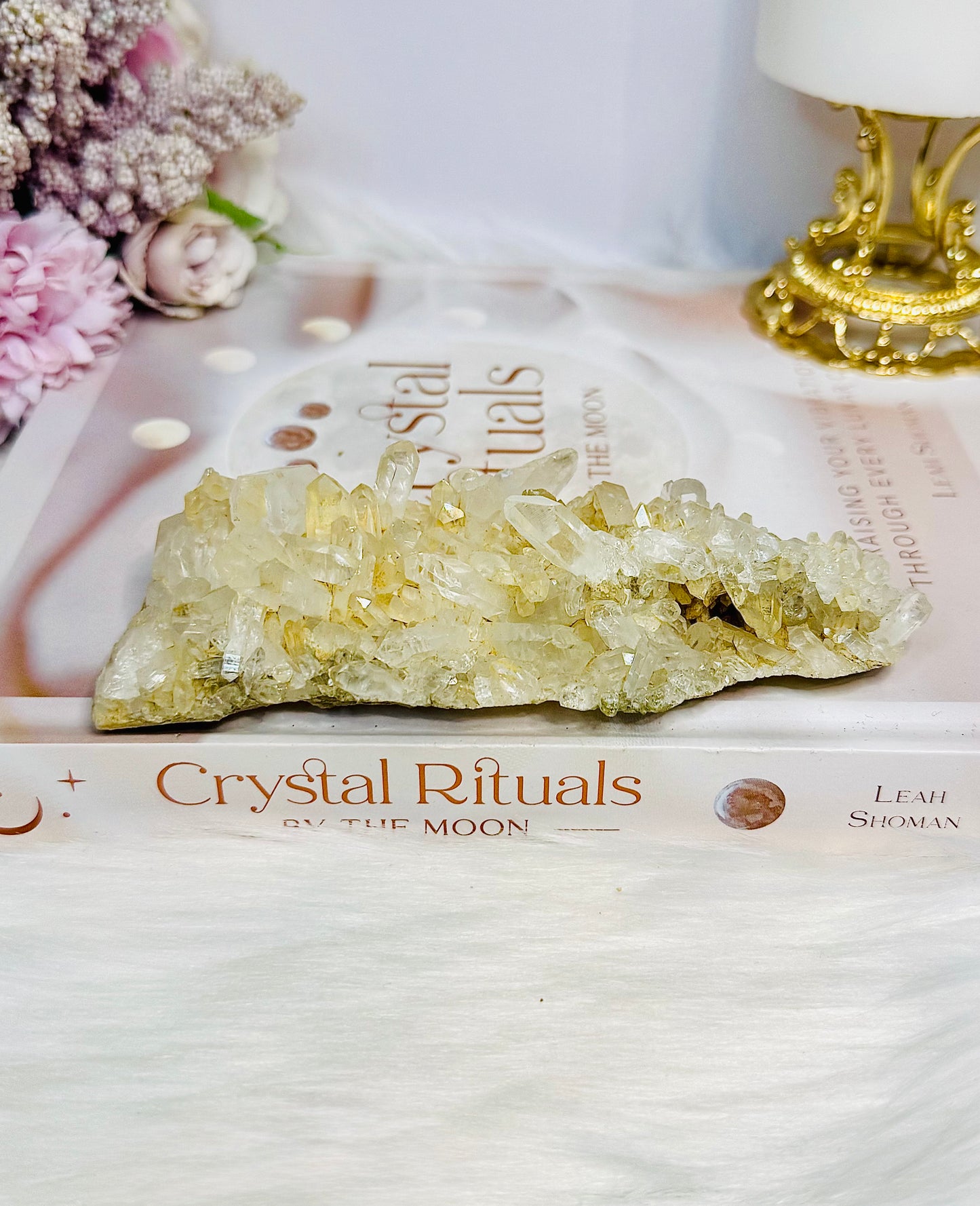 Natural Clear Quartz Cluster 13.5cm