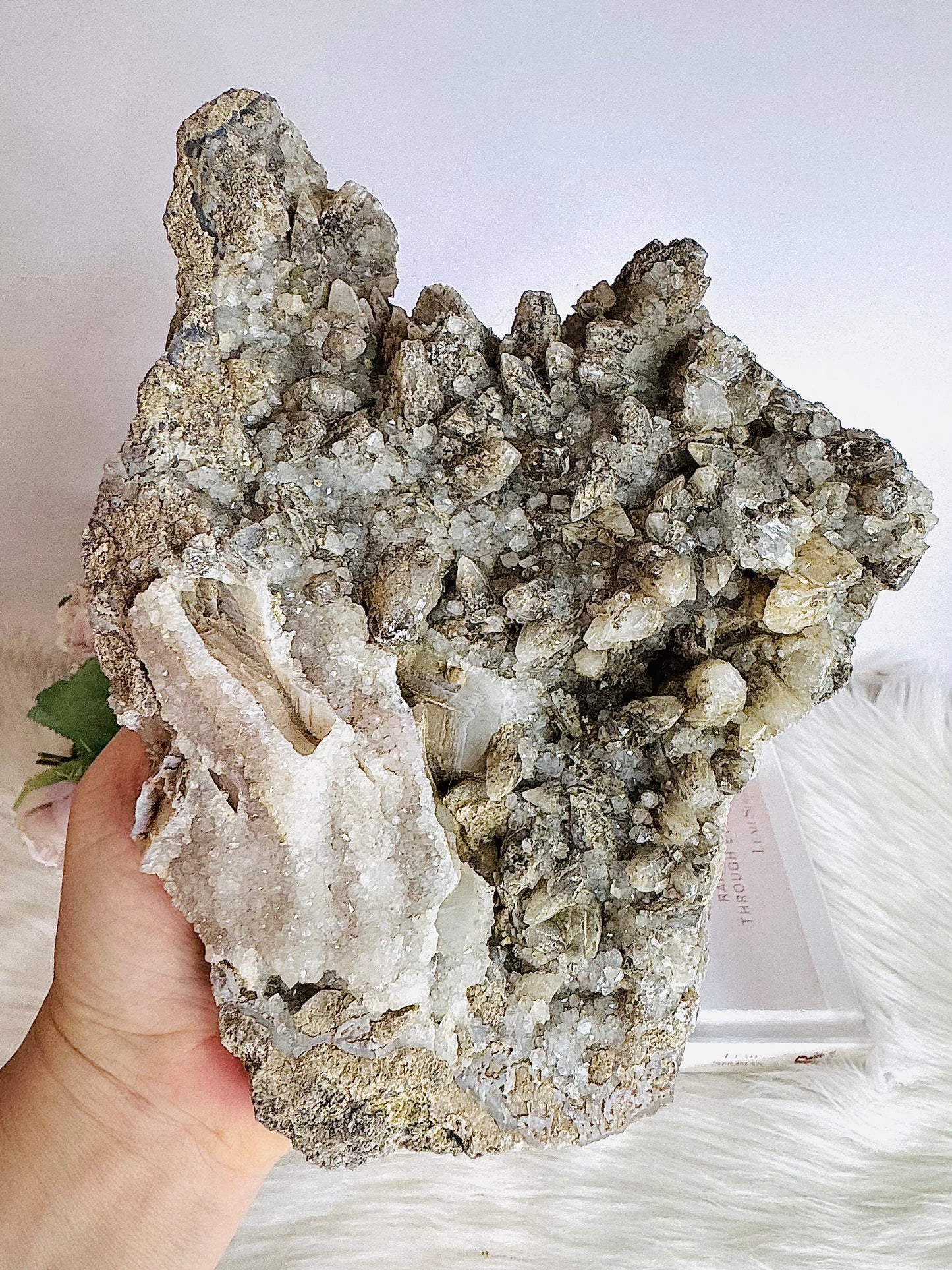 Sensational Natural Large 1.67KG Quartz Cluster Specimen