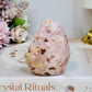 High Grade Druzy Flower Agate Freeform 7cm
