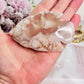 Flower Agate Carved Fish 9cm