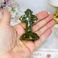 Green Jade Cross 7cm