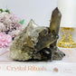 Brazilian Smokey Quartz Cluster 728g 13cm