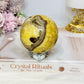 Large Septarian Sphere on Stand 473g