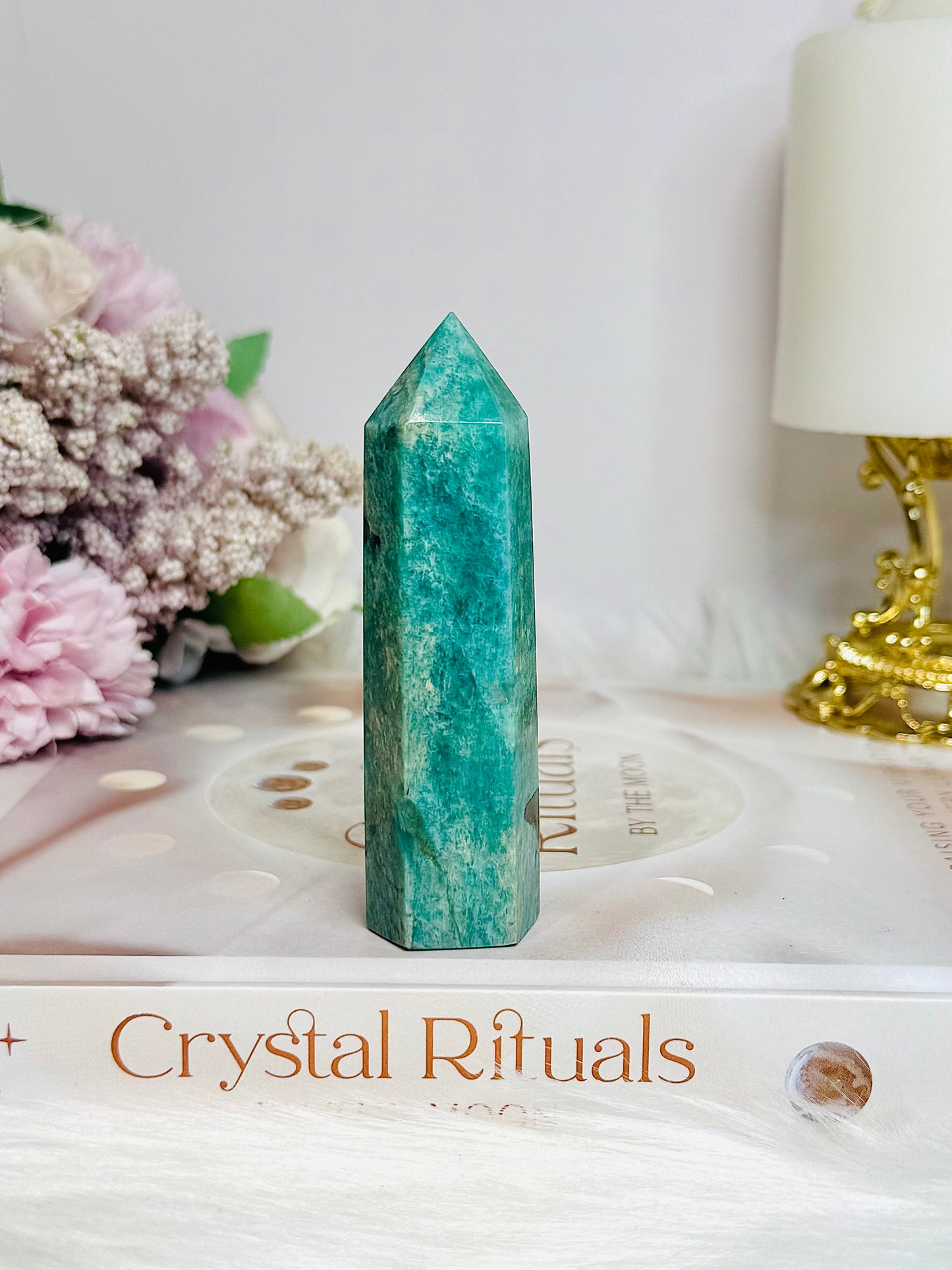 Green Amazonite Tower 9cm