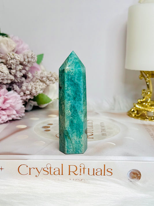 Green Amazonite Tower 9cm