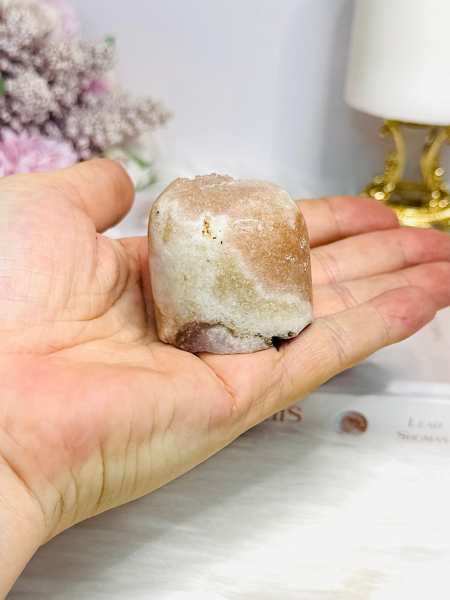Small Pink Amethyst Druzy Freeform 4cm