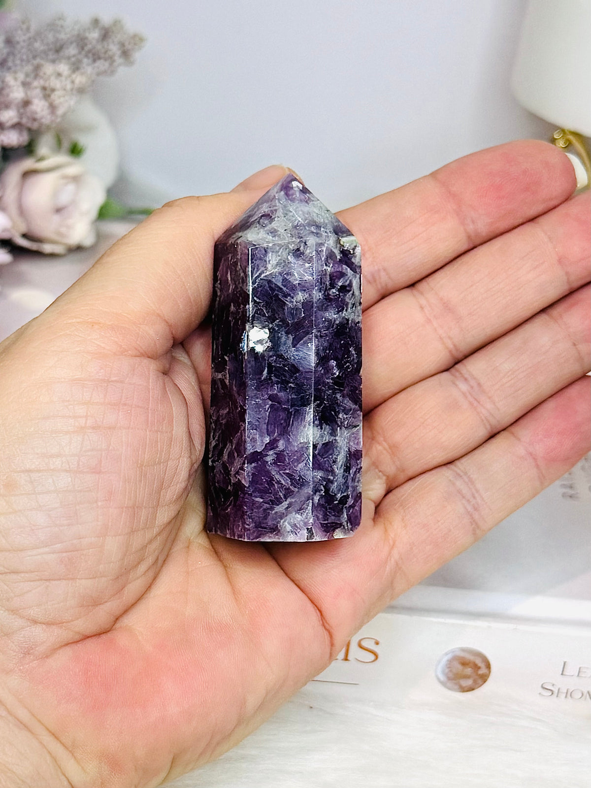 Lepidolite | Purple Mica Tower 6.5cm
