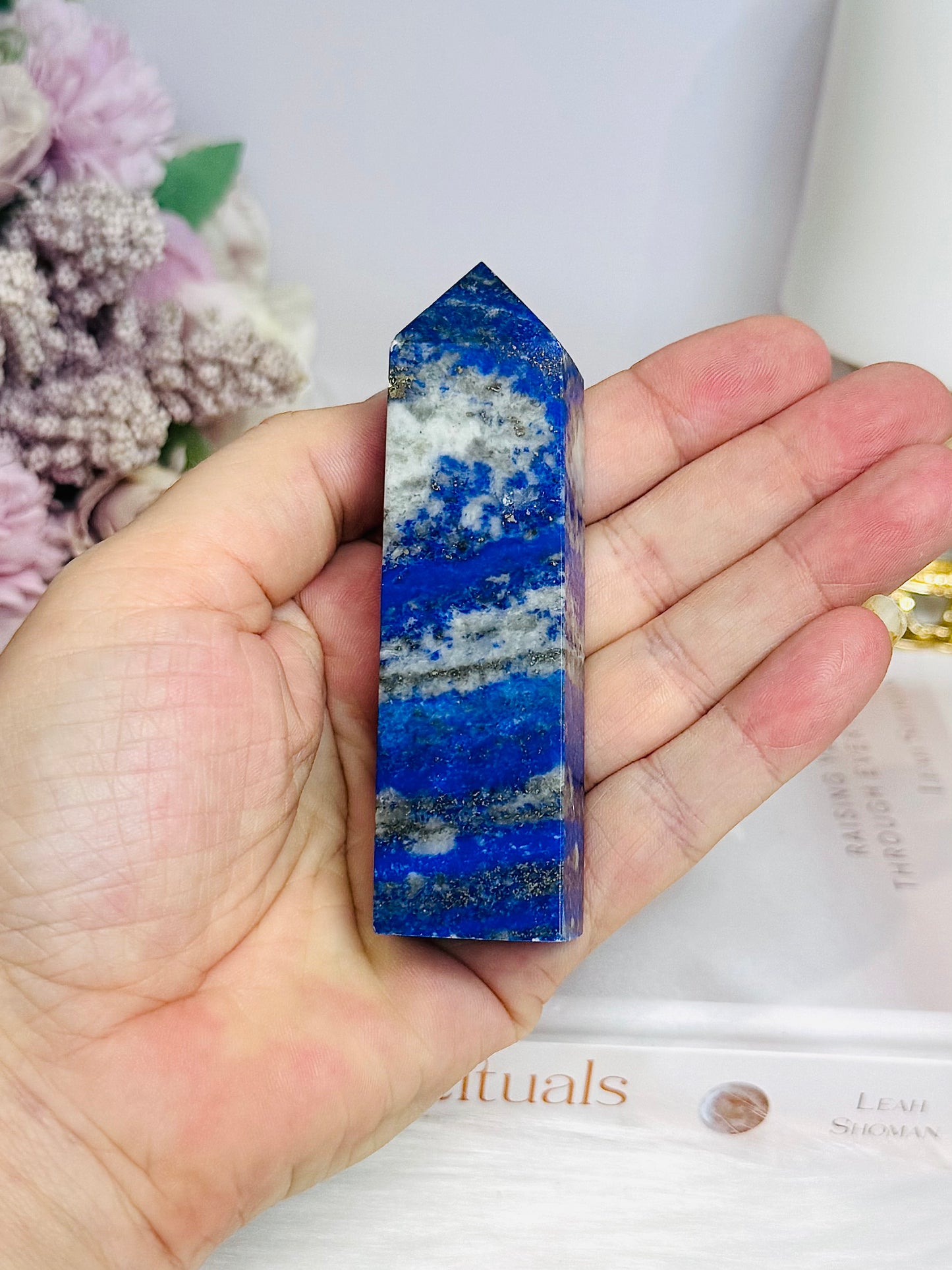 Lapis Lazuli Tower 9cm