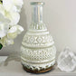 White Glass Lantern 15.5cm x 10.5cm