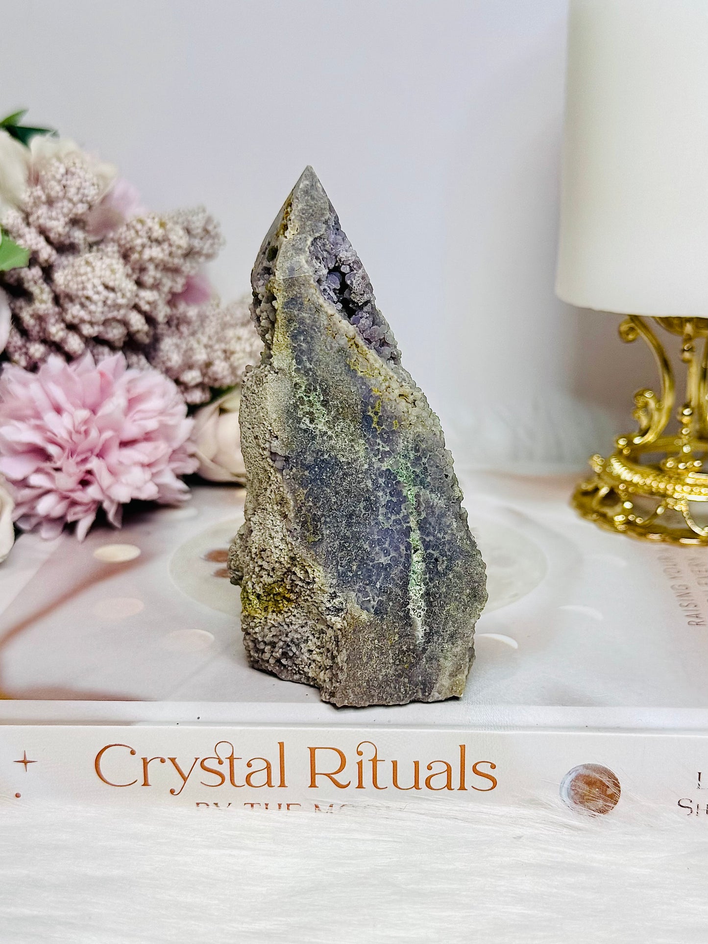 Grape Agate Tower | Freeform 10.5cm 208g