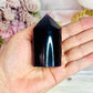 Purple Fluorite Chunky Cylinder Tower 7.5cm