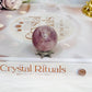 Small Lavender Rose Quartz Sphere On Stand