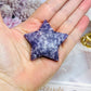 Lepidolite Carved Star