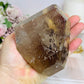 Natural Large Smokey Quartz Freeform On Stand from Brazil 15.5cm 667g