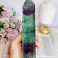 Rainbow Fluorite Large Chunky Tower 18cm